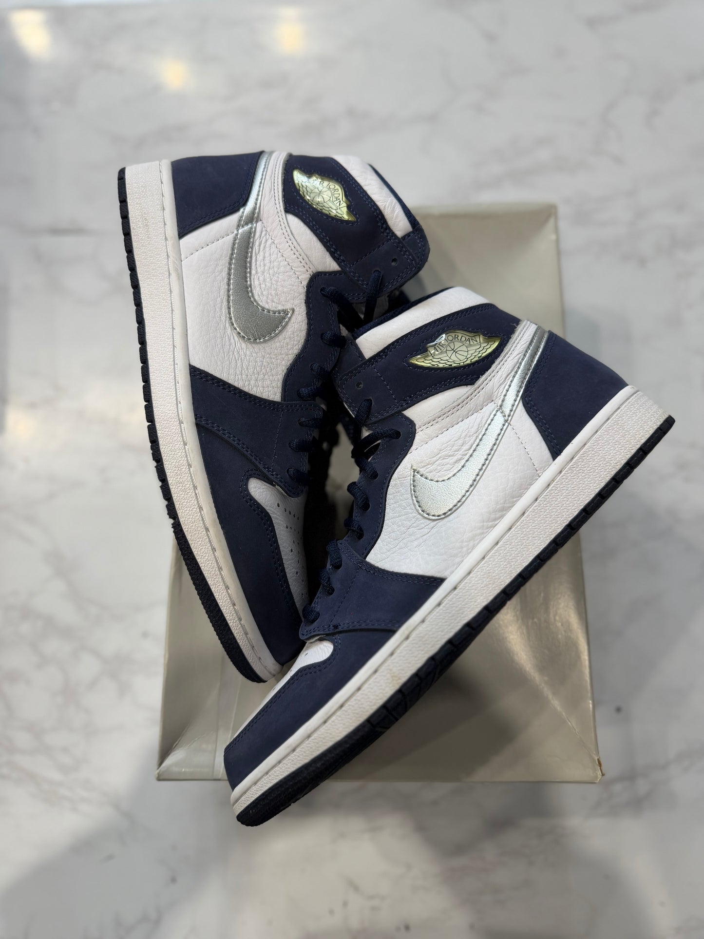 Jordan 1 Retro High CO.JP Midnight Navy 2020 PRE-OWNED