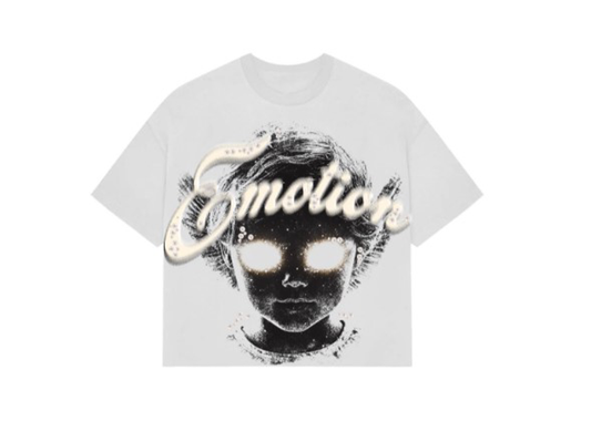 Mixed Emotions White Pearl Cropped Tee