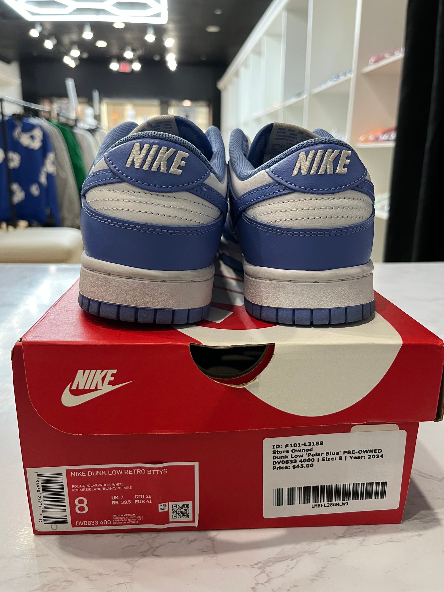 Dunk Low Polar Blue PRE-OWNED