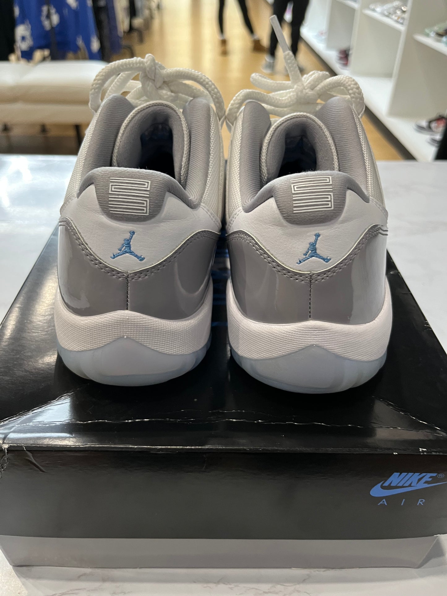 Jordan 11 Retro Low Cement Grey Pre Owned