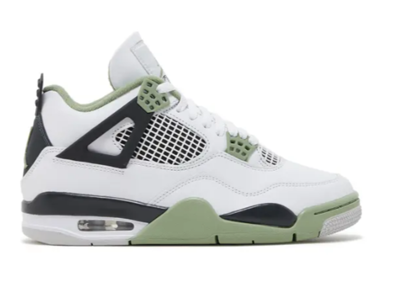 Wmns Jordan 4 Retro Seafoam PRE-ONWED
