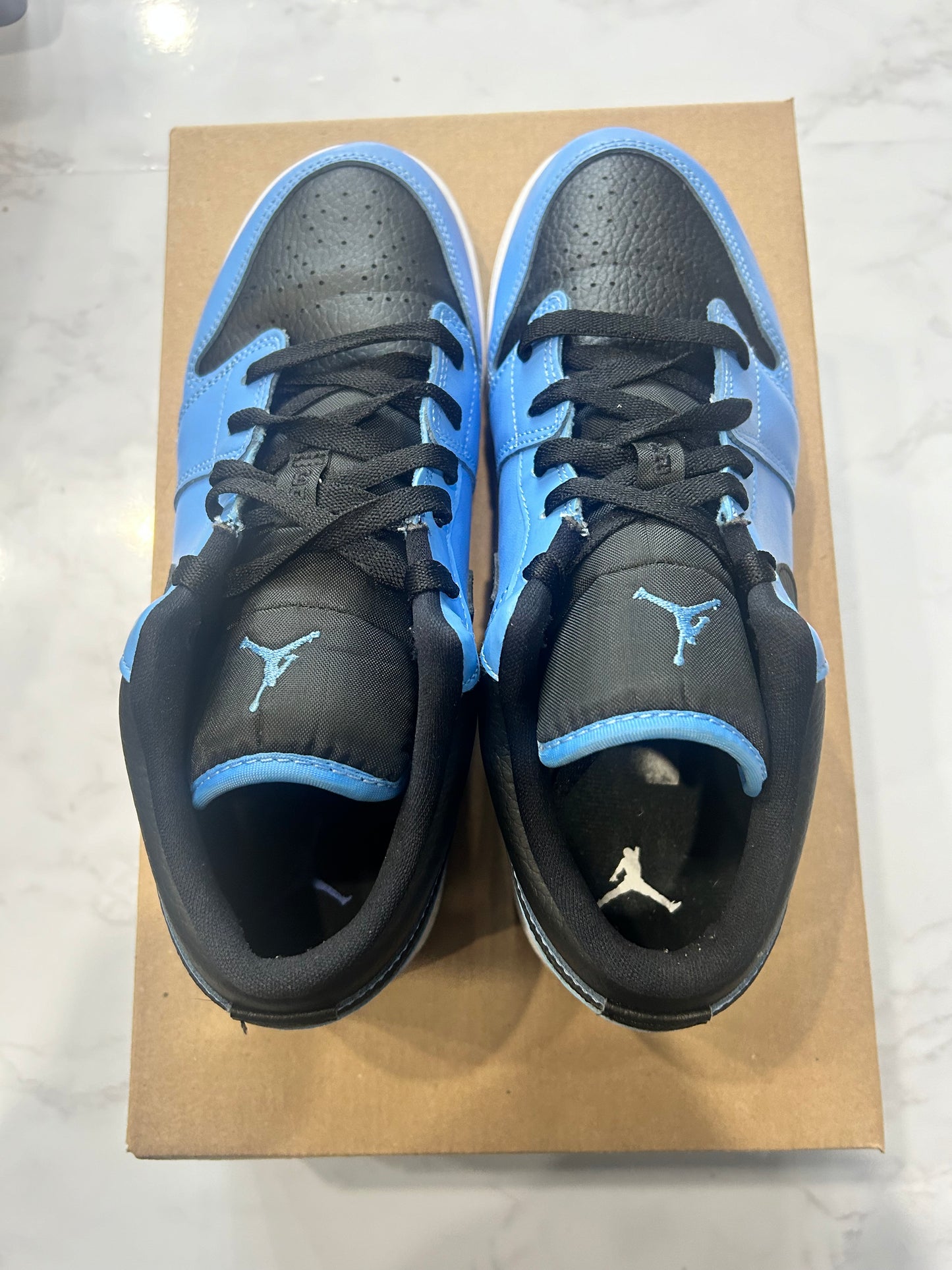 Jordan 1 Low GS University Blue Black PRE-OWNED