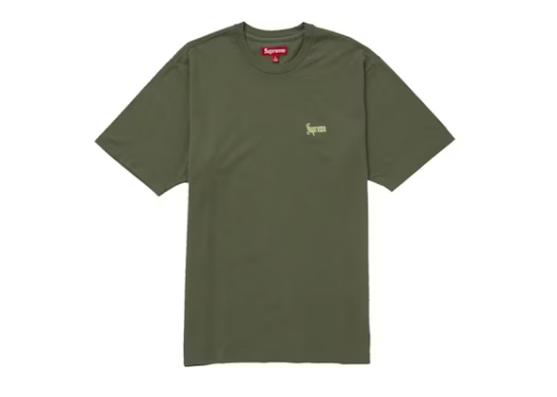 Supreme Old English Tee Green