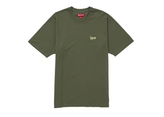 Supreme Old English Tee Green