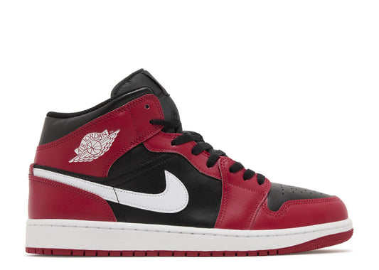 Air Jordan 1 Mid Gym Red Black White