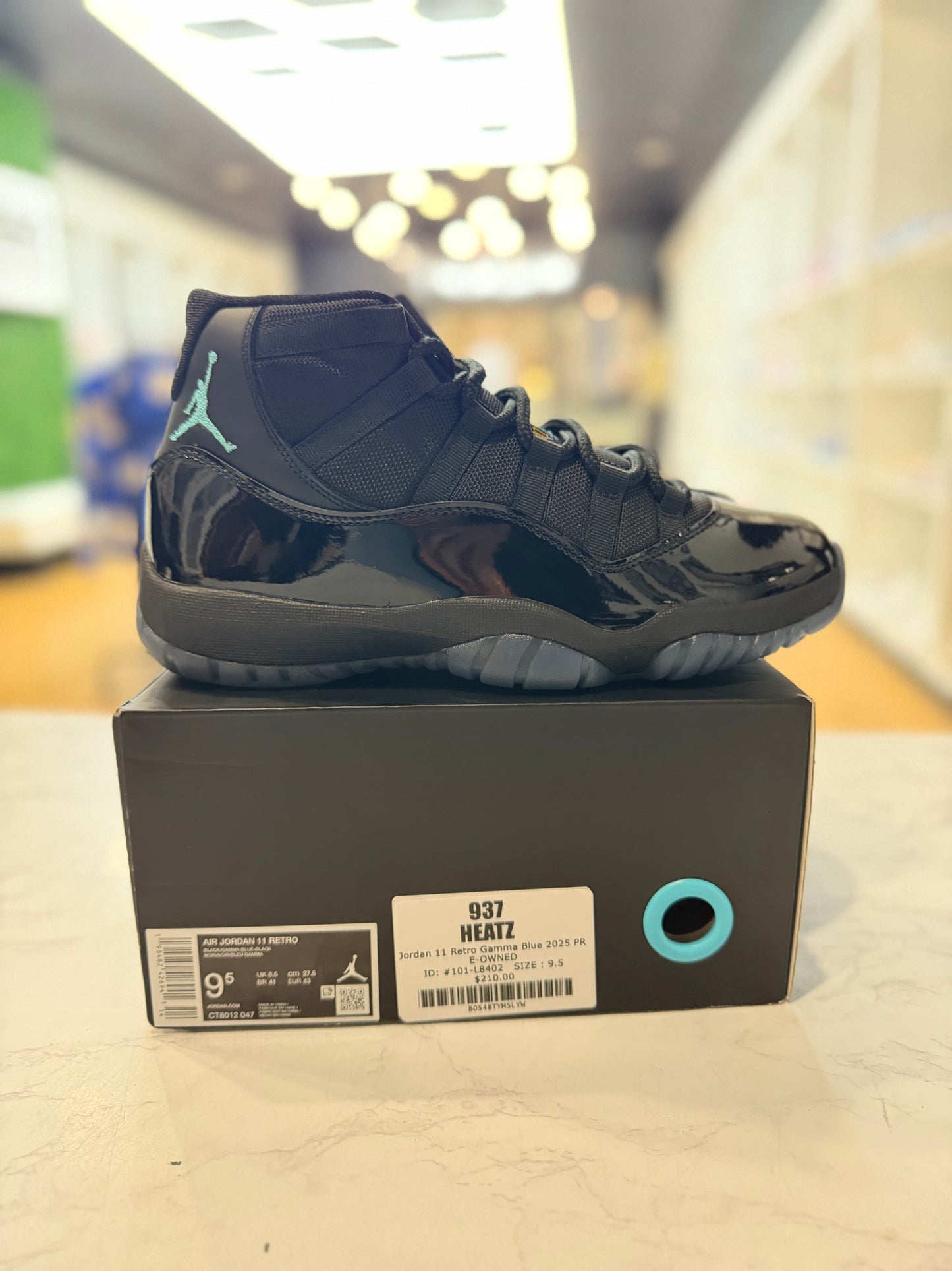 Jordan 11 Retro Gamma Blue 2025 PRE-OWNED