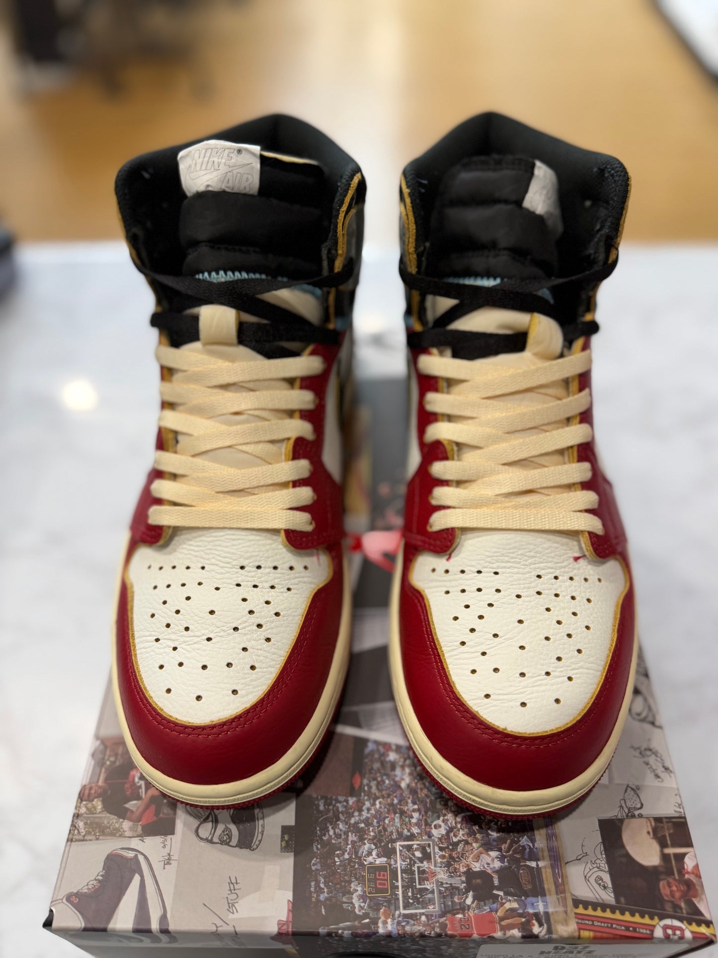 Union LA X Jordan 1 Retro High OG SP Chicago Shadow PRE-OWNED