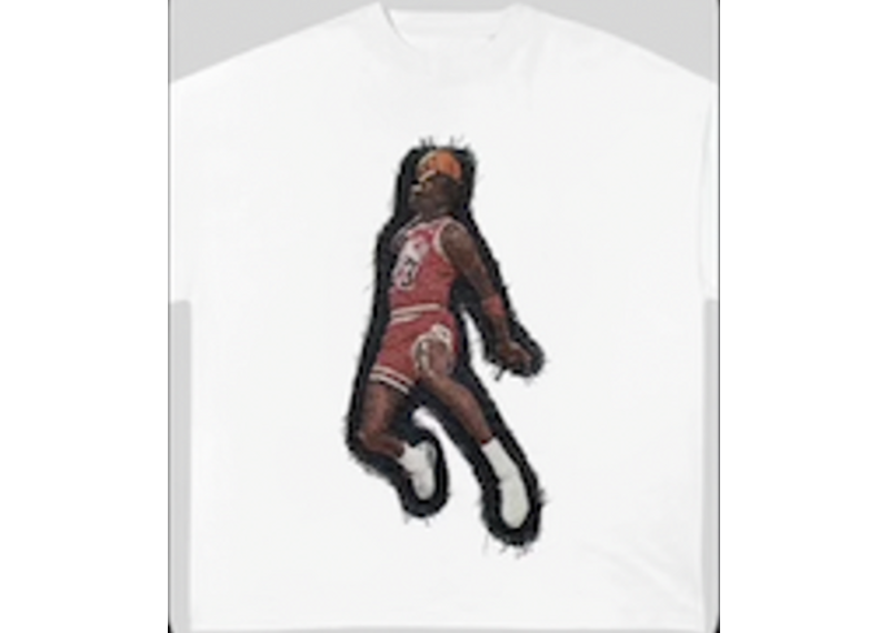 FREE THROW SLAM MJ PATCH TEE