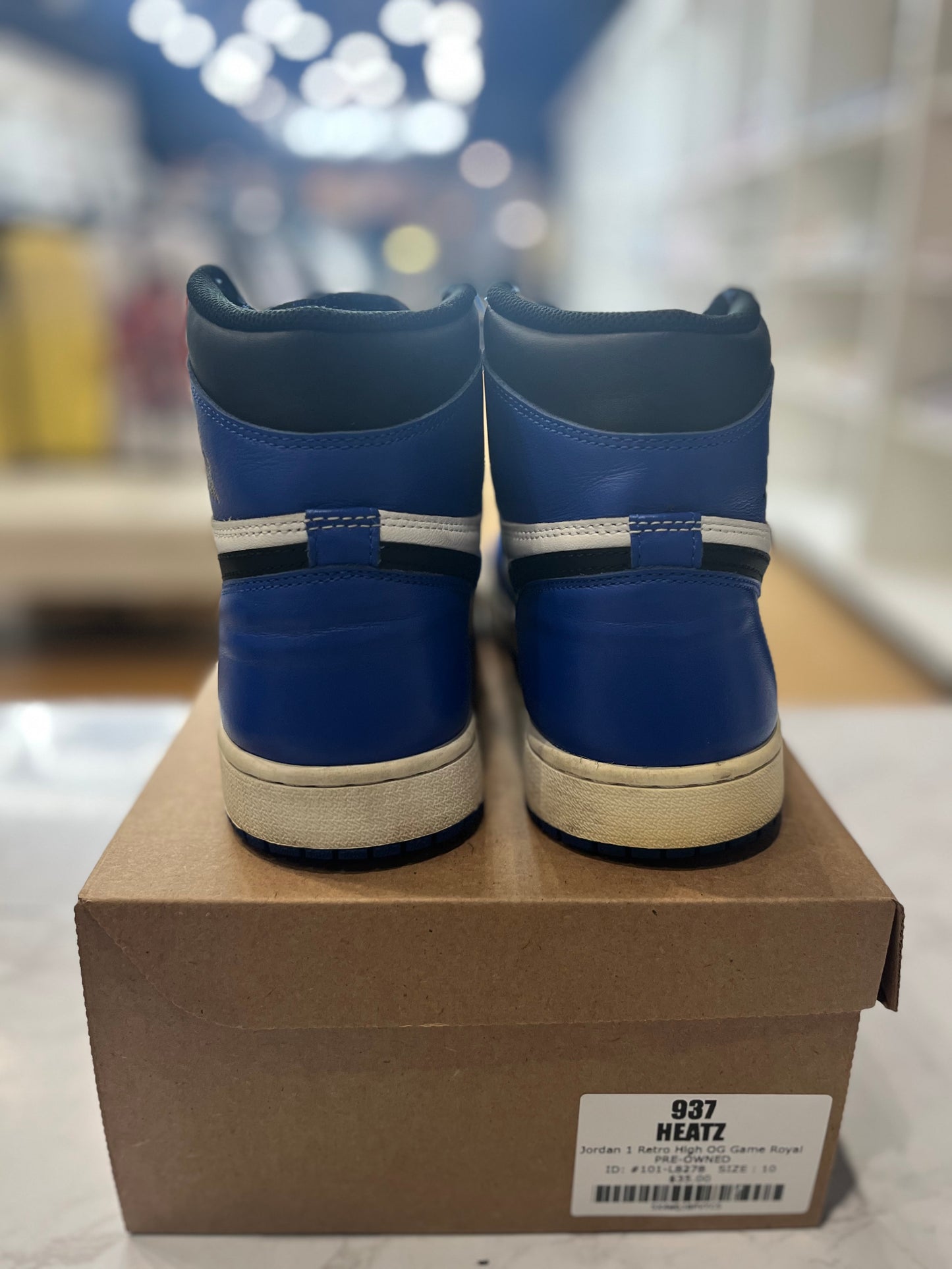 Jordan 1 Retro High OG Game Royal PRE-OWNED