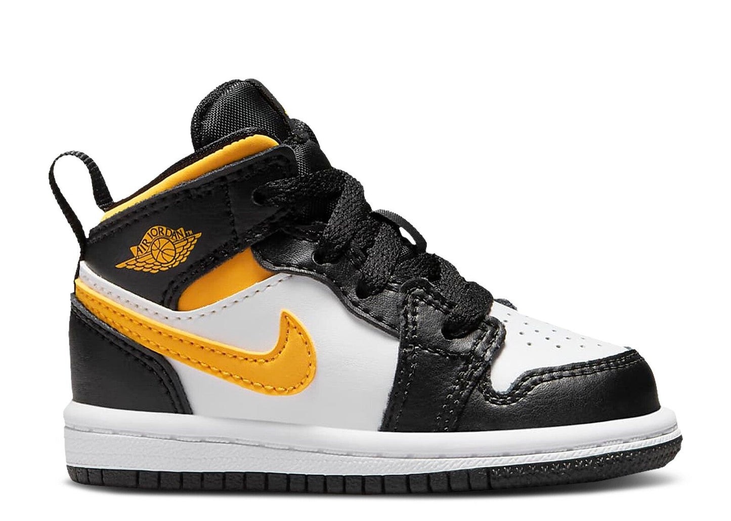 Air Jordan 1 Mid TD Black University Gold