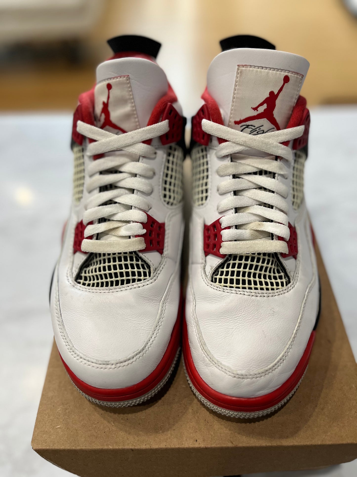 Jordan 4 Retro OG Fire Red 2020 PRE-OWNED