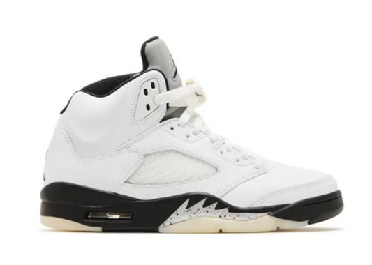 Jordan 5 Retro White Black PRE-OWNED