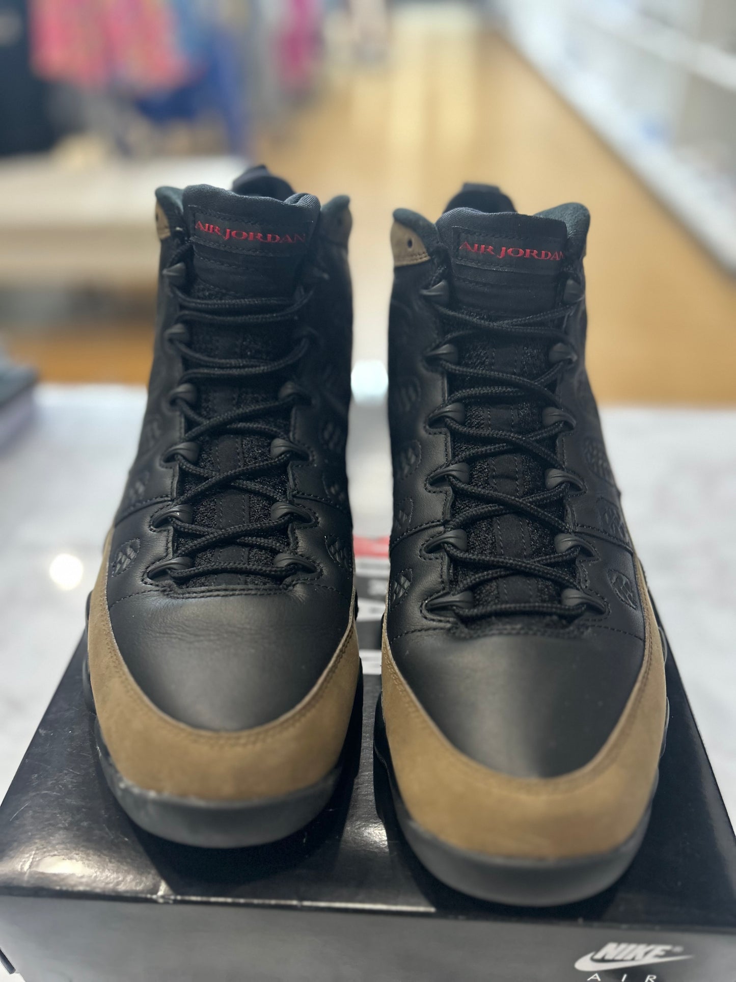 Jordan 9 Retro Olive  PRE-OWNED