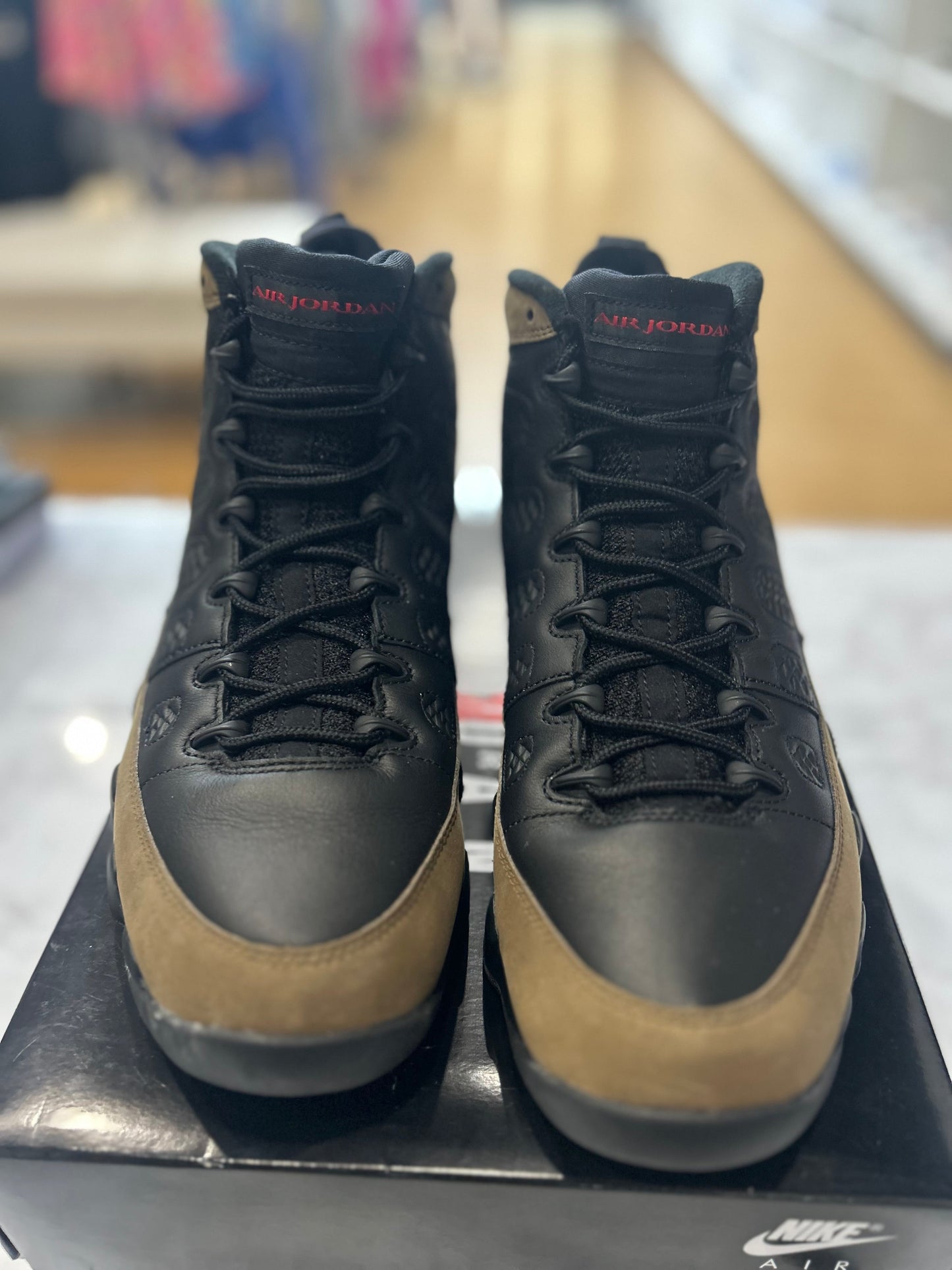 Jordan 9 Retro Olive  PRE-OWNED