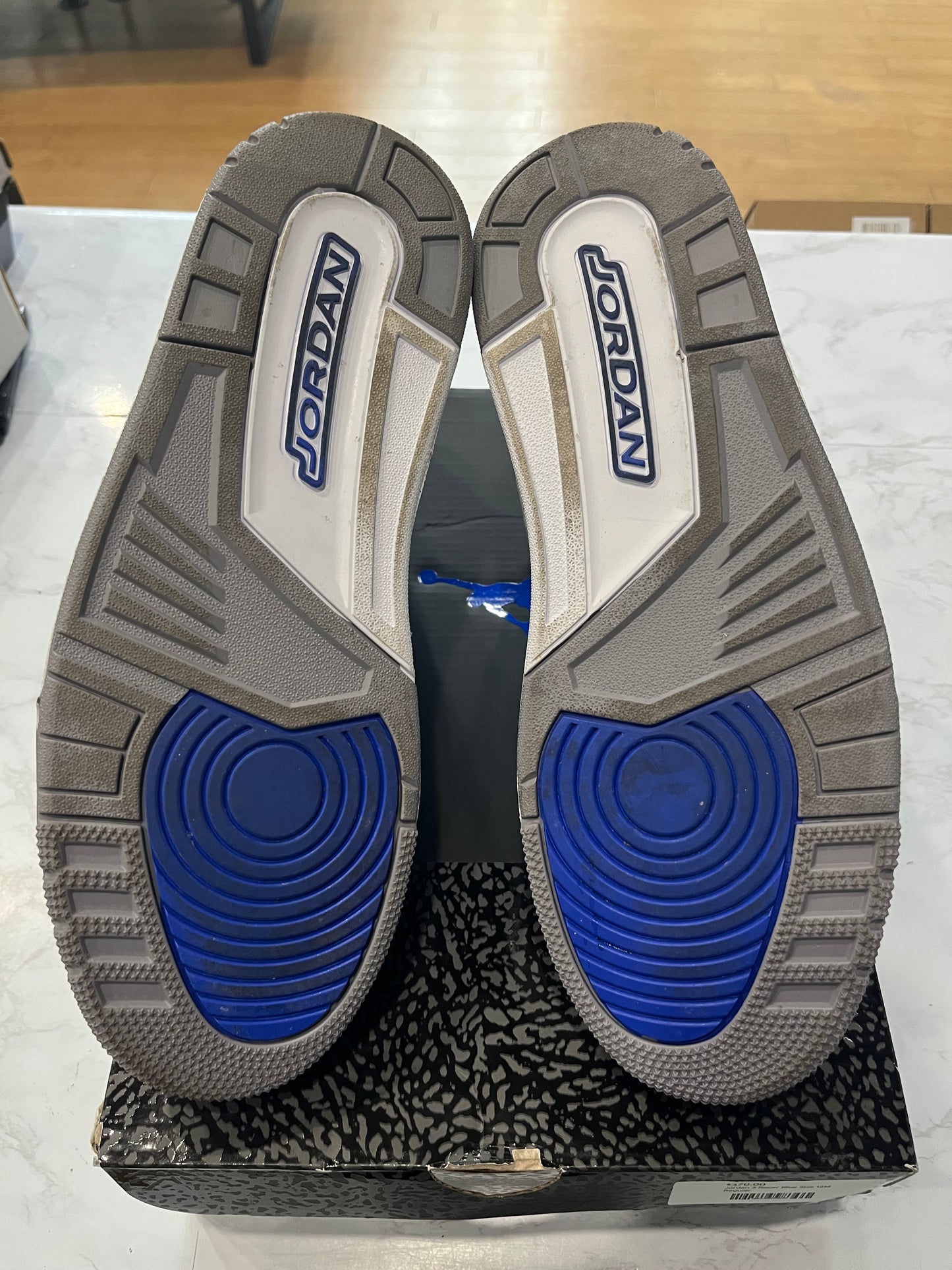 Jordan 3 Retro Racer Blue PRE-OWNED