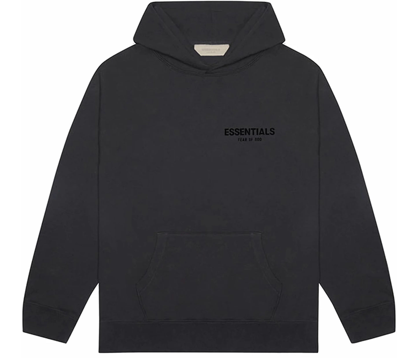 Fear of God Essentials Pullover Hoodie (FW22) Stretch Limo/Black