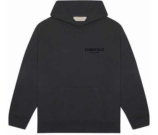 Fear of God Essentials Pullover Hoodie (FW22) Stretch Limo/Black