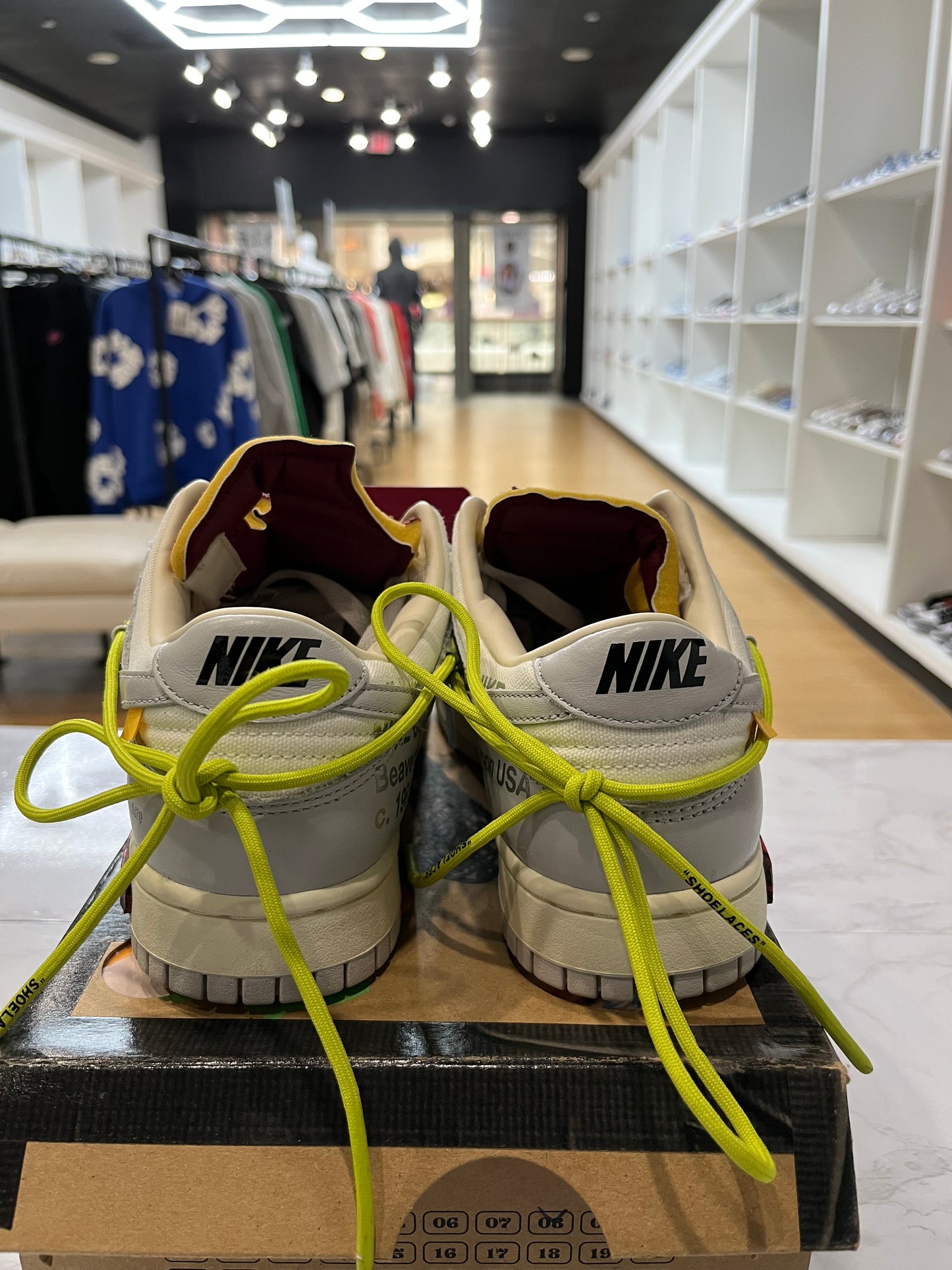 Off White X Dunk Low Lot 08 Of 50 PRE-OWNED