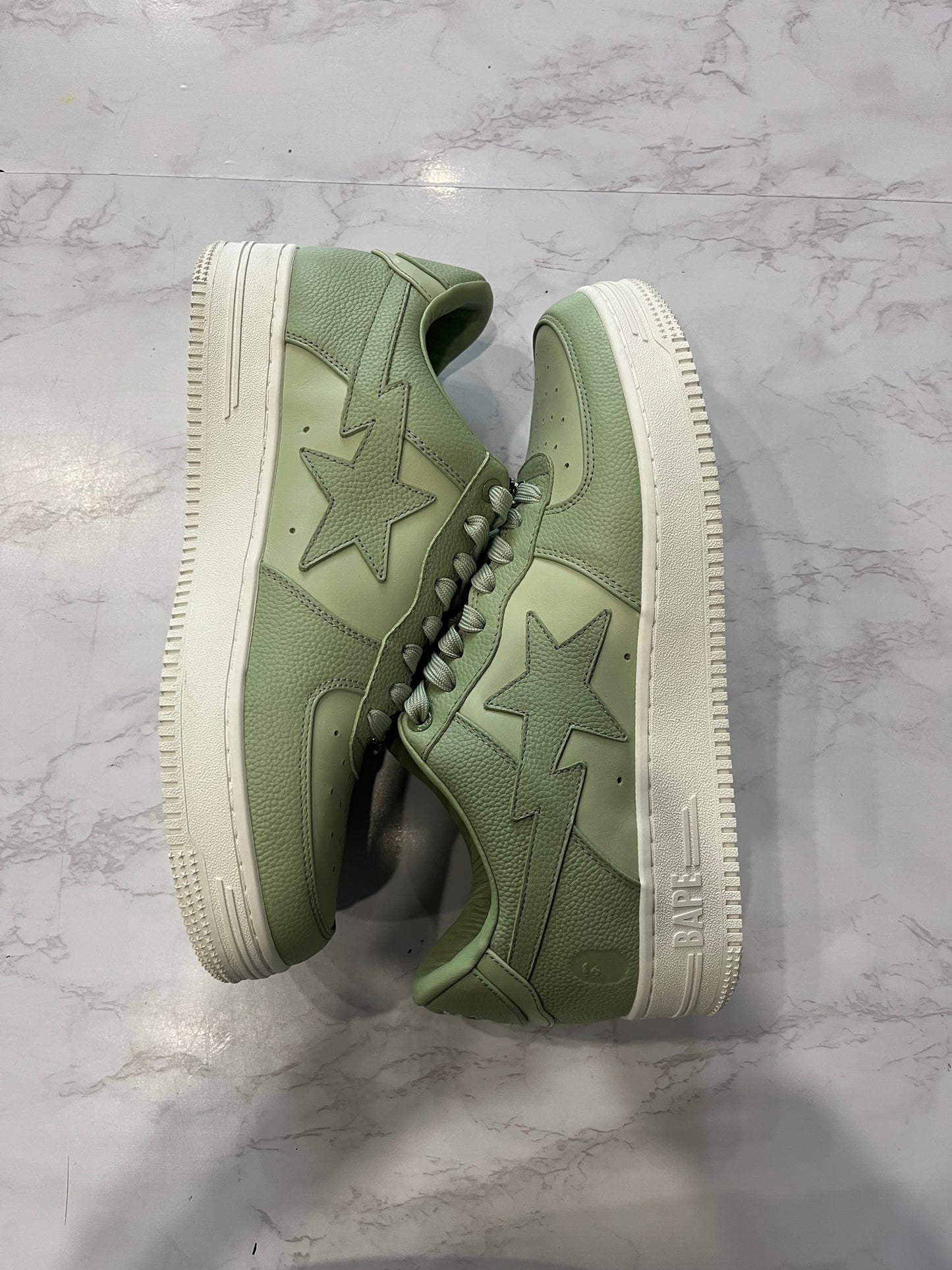 Bapesta #9 Green PRE-OWNED