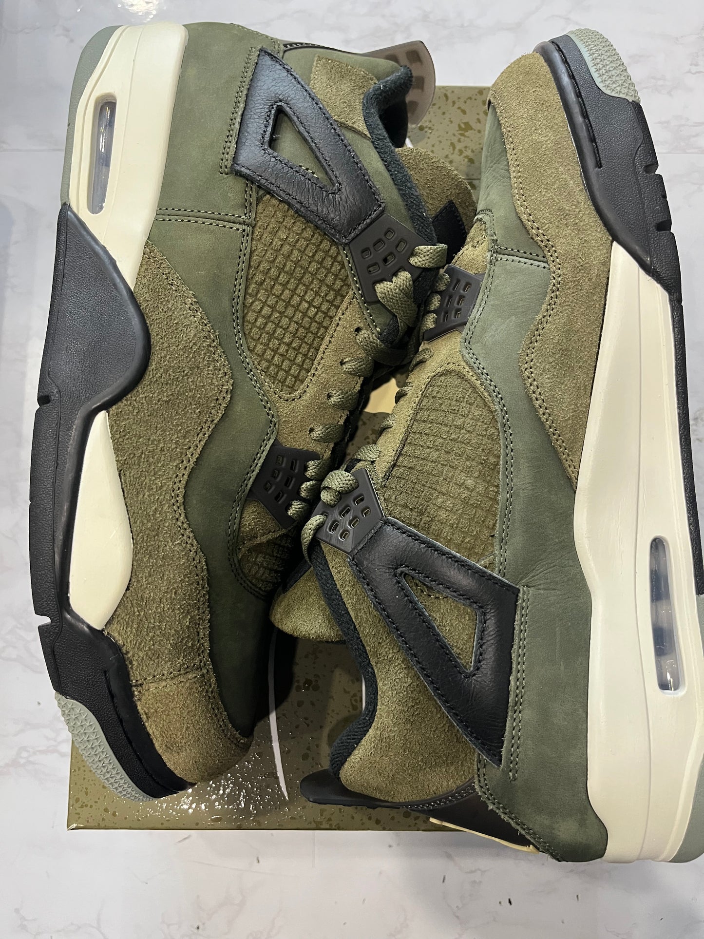 Air Jordan 4 Retro SE Craft - Olive