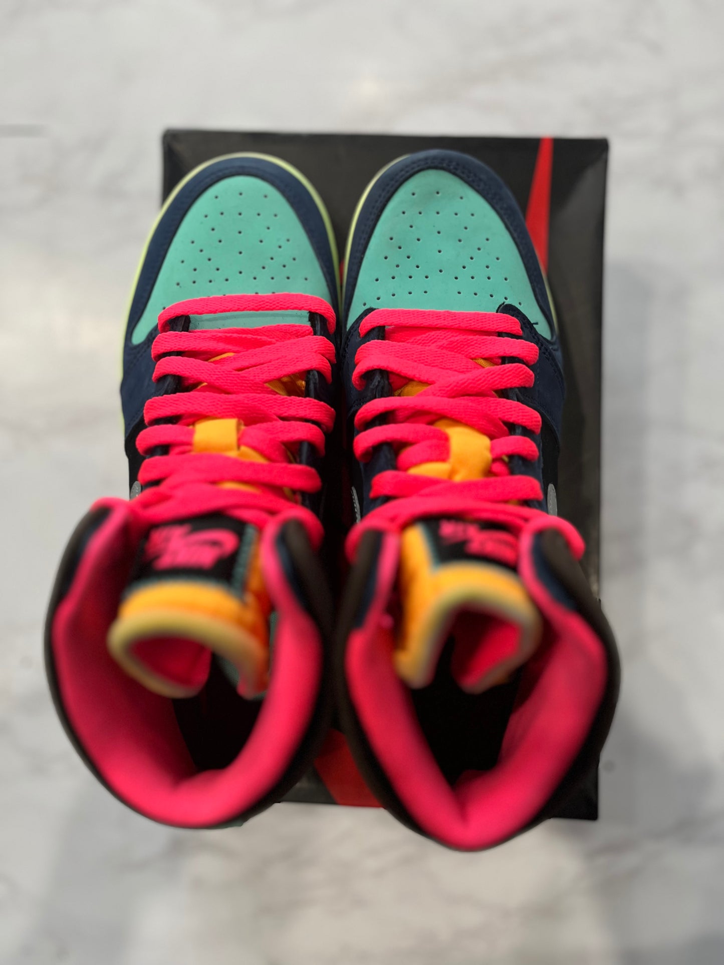 Jordan 1 Retro High GS Tokyo Bio Hack PRE-OWNED