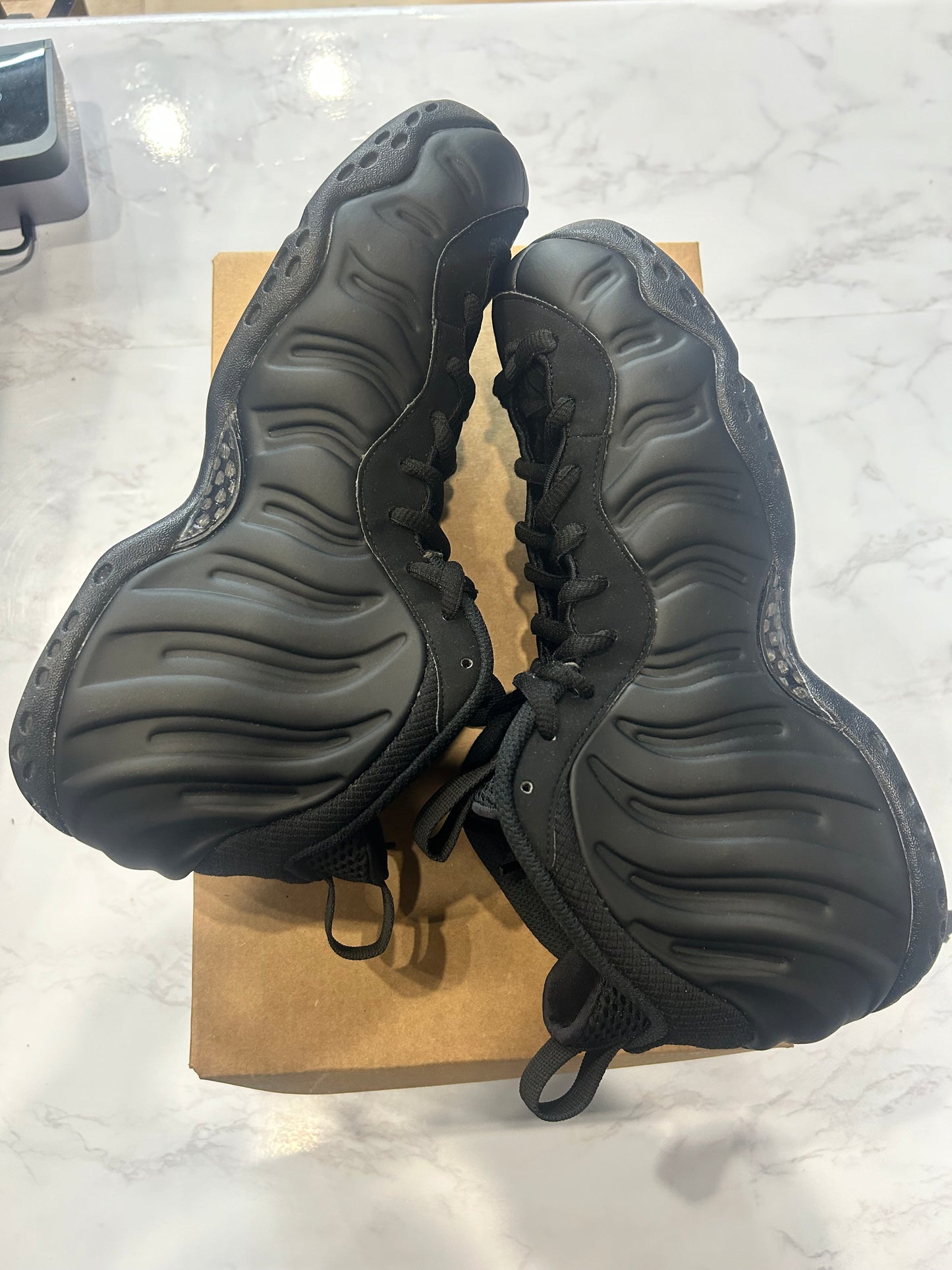 Air Foamposite One Black PRE-OWNED