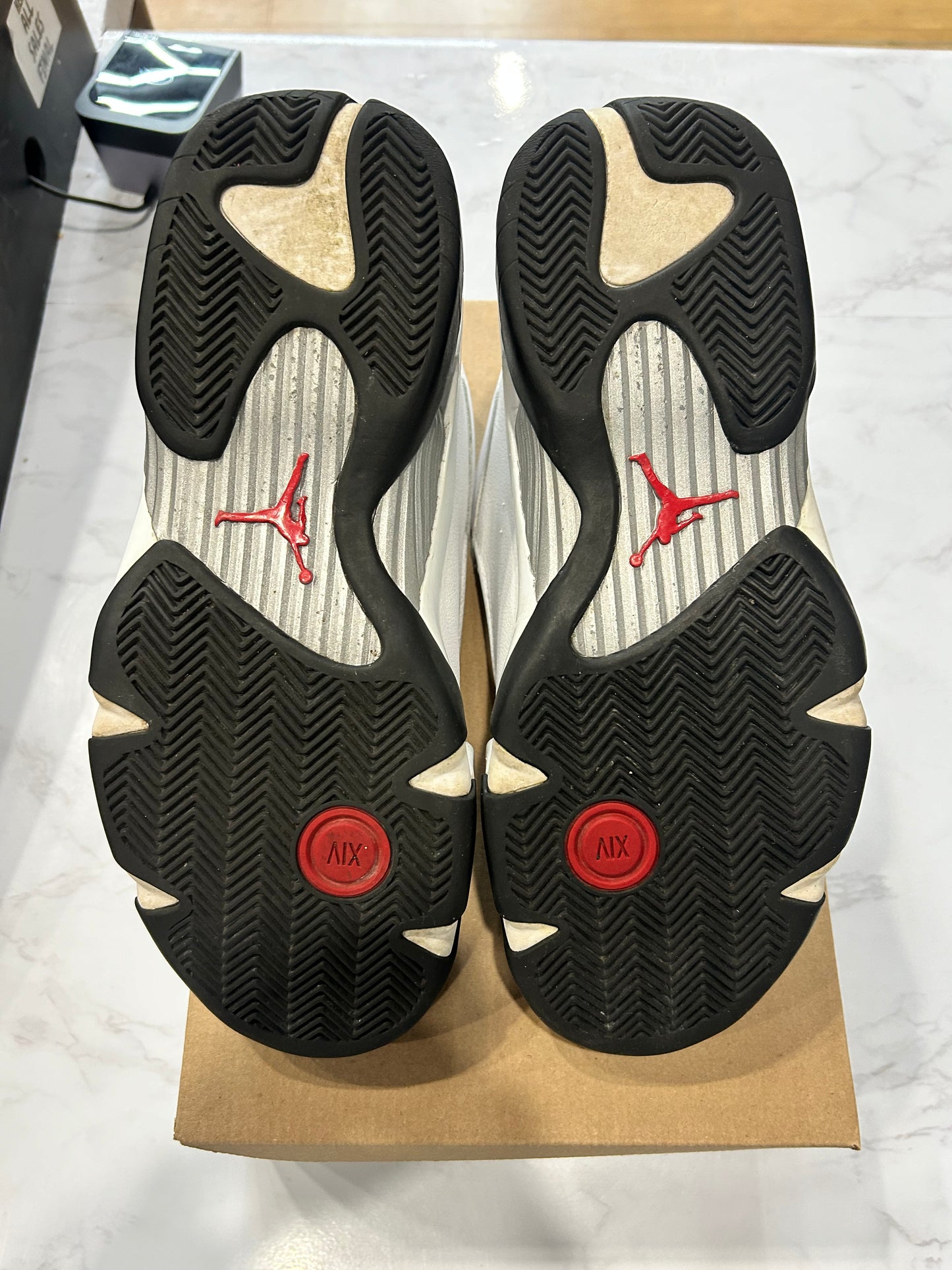 Jordan 14 Retro Black Toe 2014 PRE-OWNED