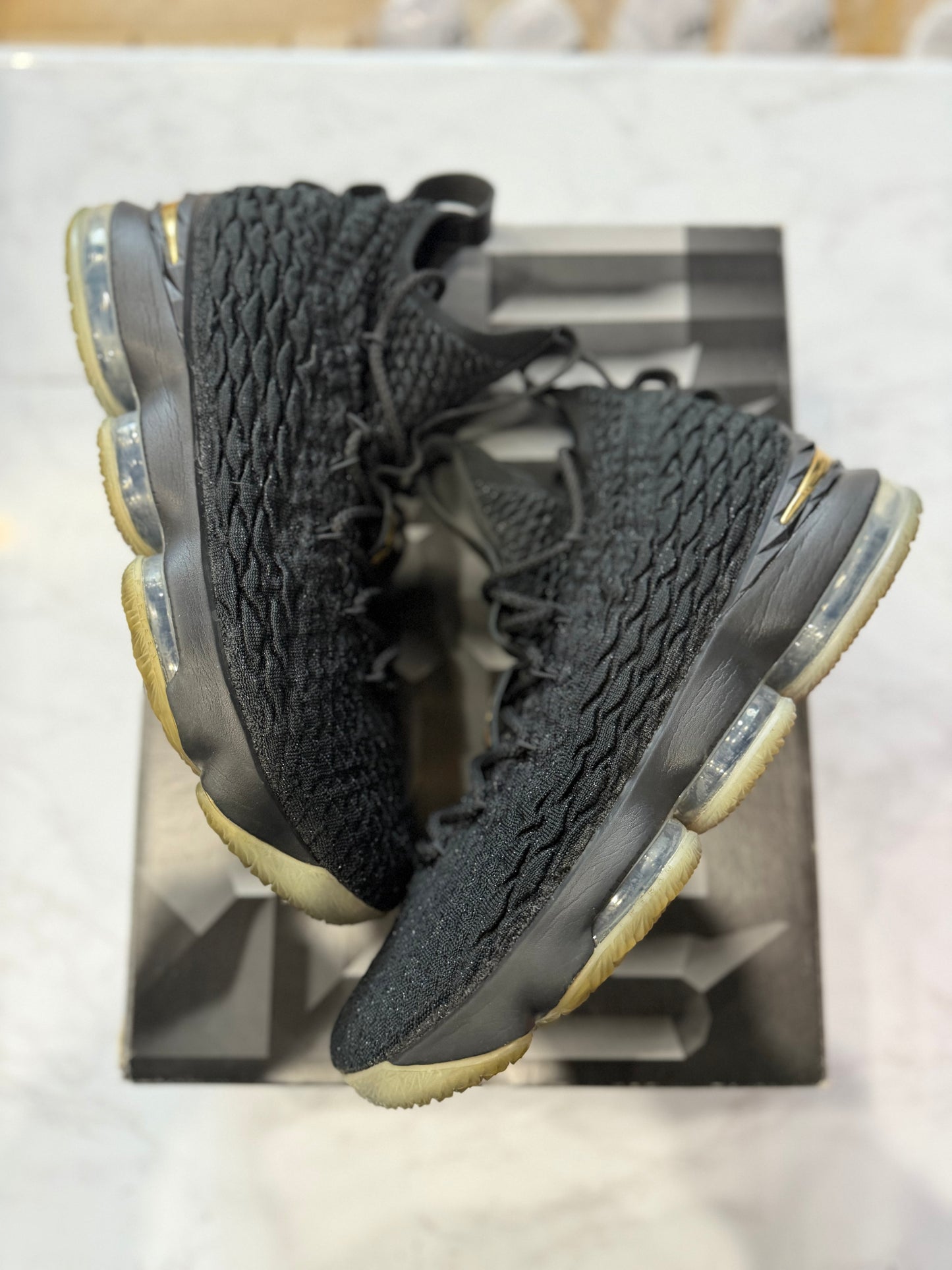 LeBron 15 Metallic Gold PRE-OWNED