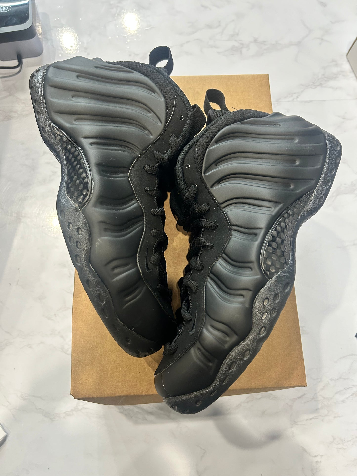 Air Foamposite One Black PRE-OWNED