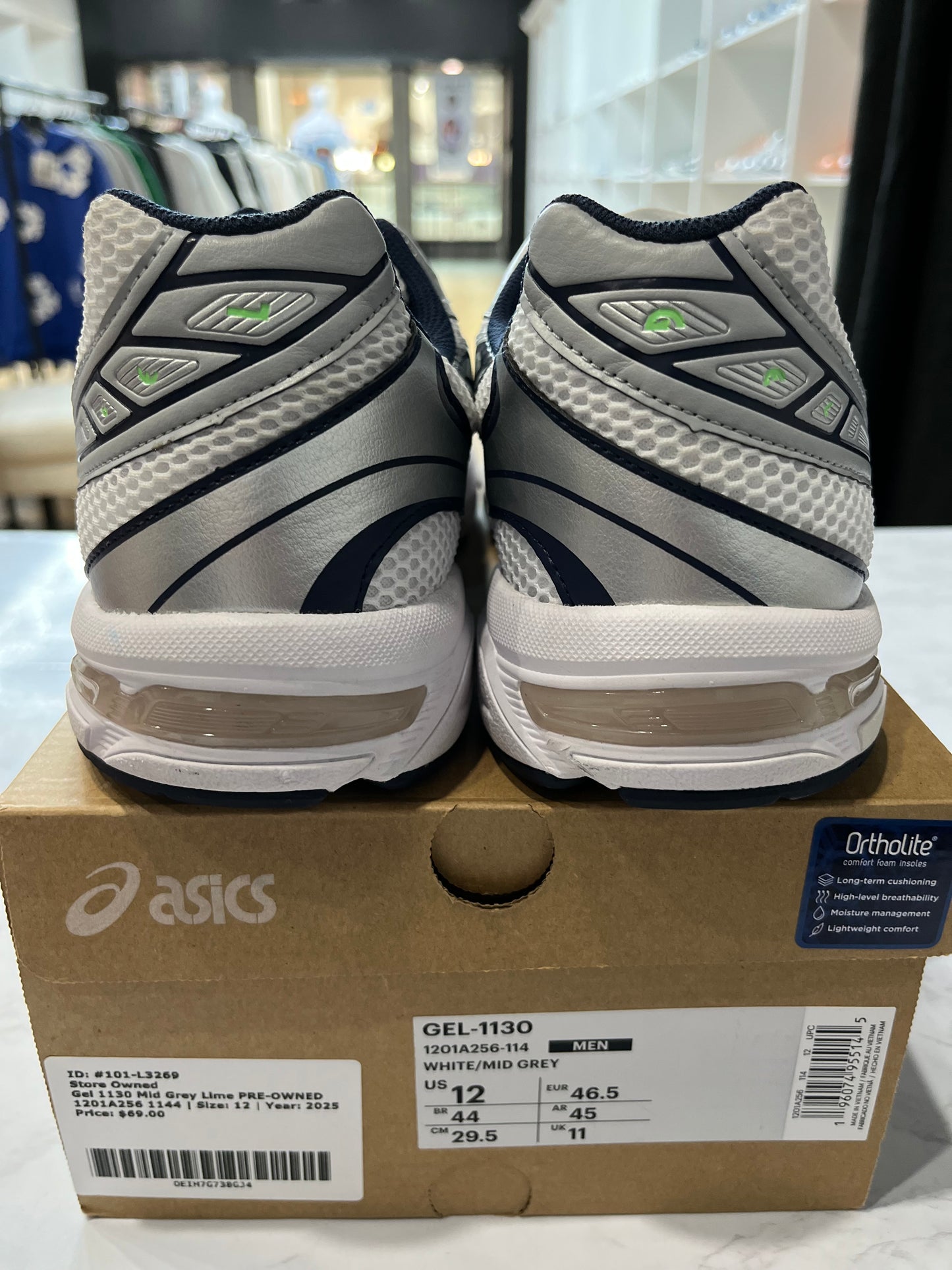 Gel 1130 Mid Grey Lime PRE-OWNED