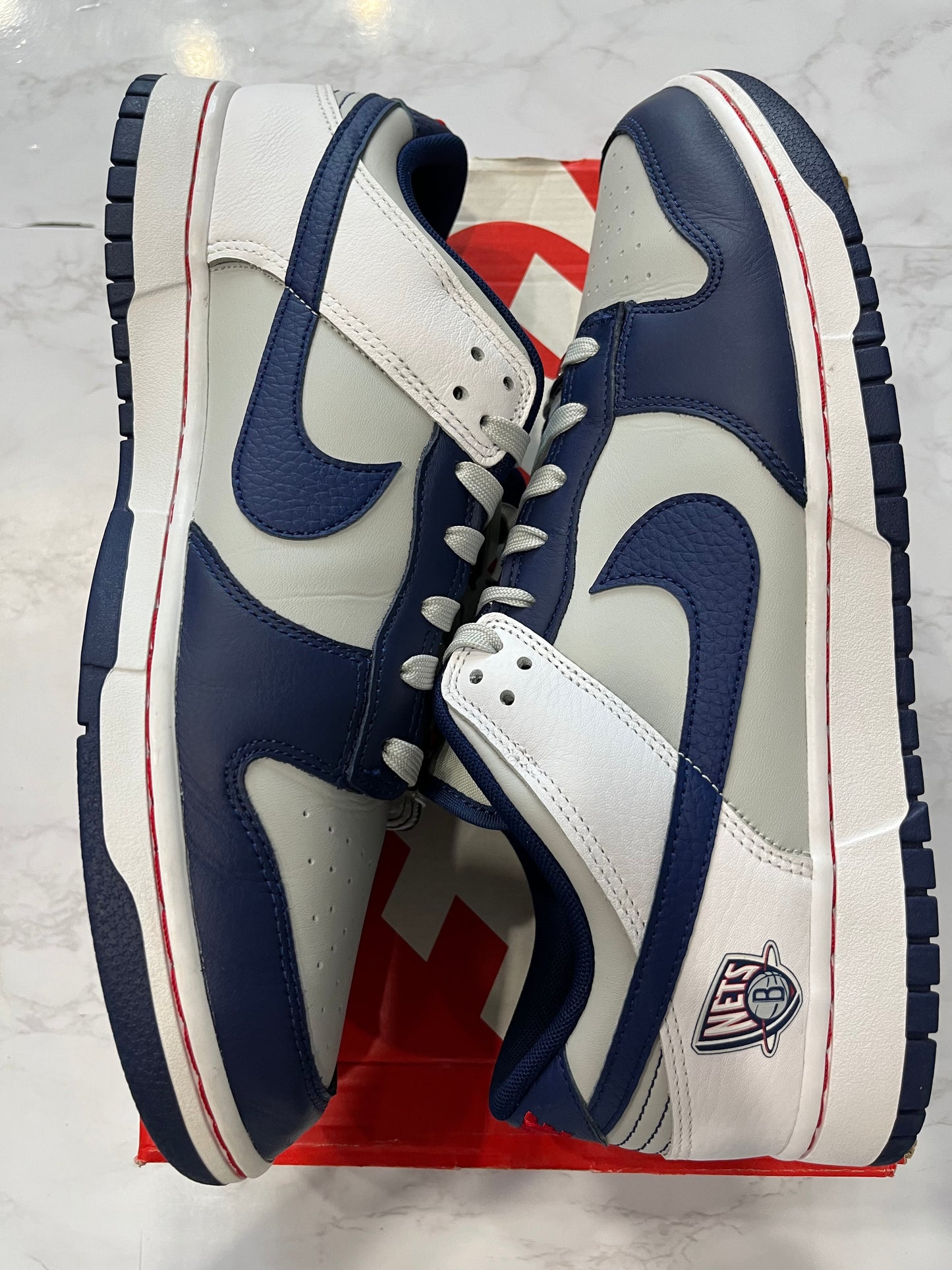 NBA x Dunk Low EMB 75th Anniversary - NetsPRE-OWNED