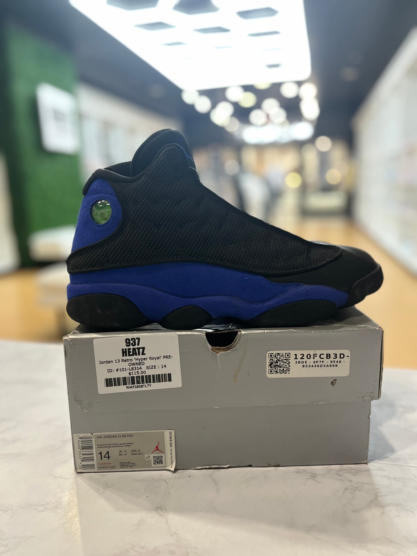 Jordan 13 Retro Hyper Royal PRE-OWNED