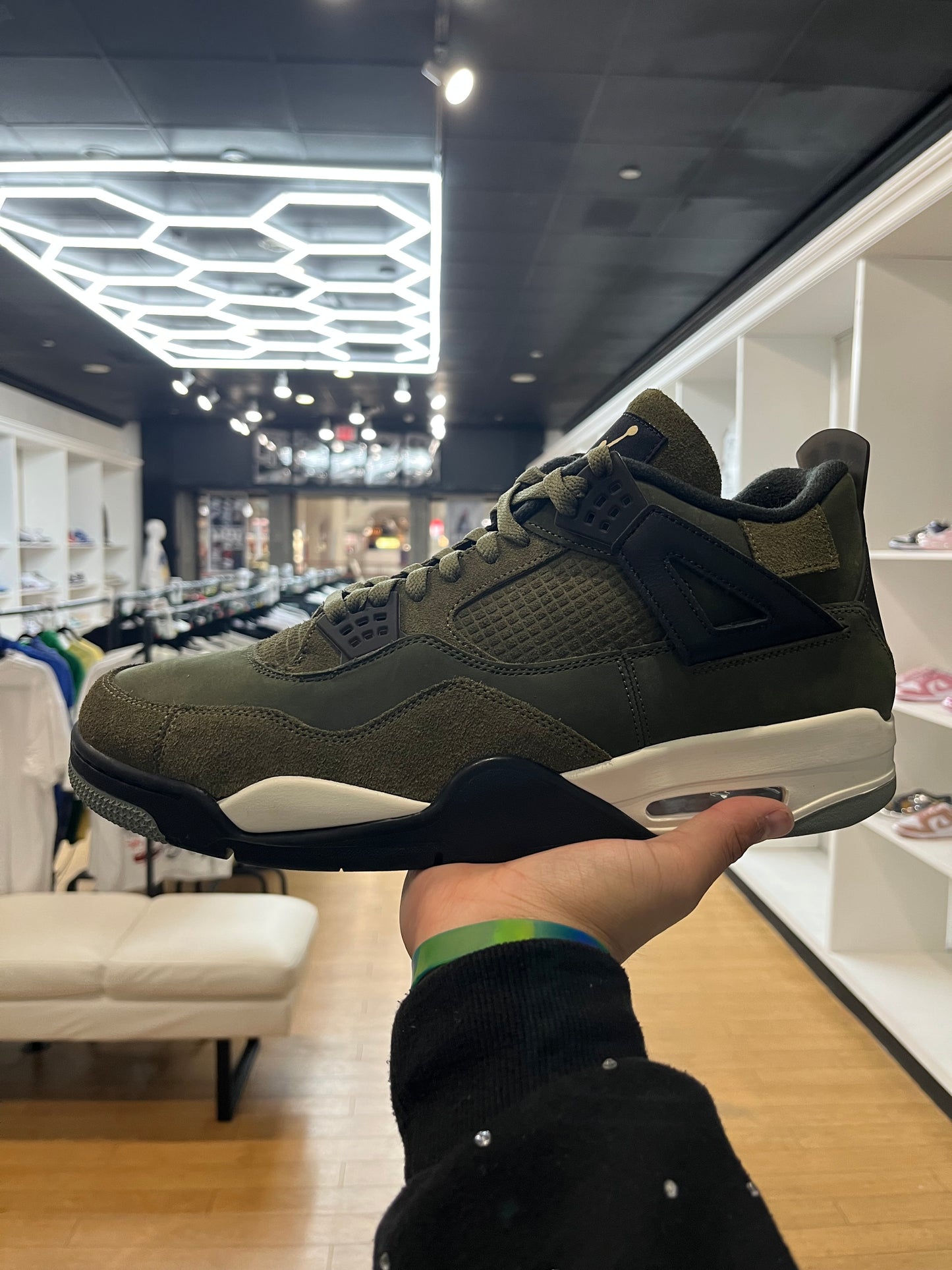 Air Jordan 4 Retro SE Craft - Olive