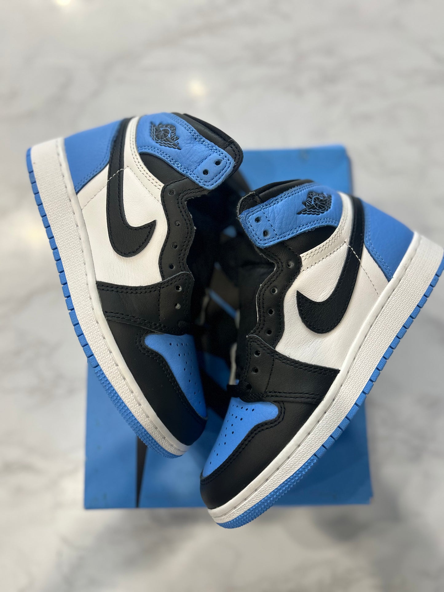 Jordan 1 Retro High OG GS UNC Toe Pre Owned