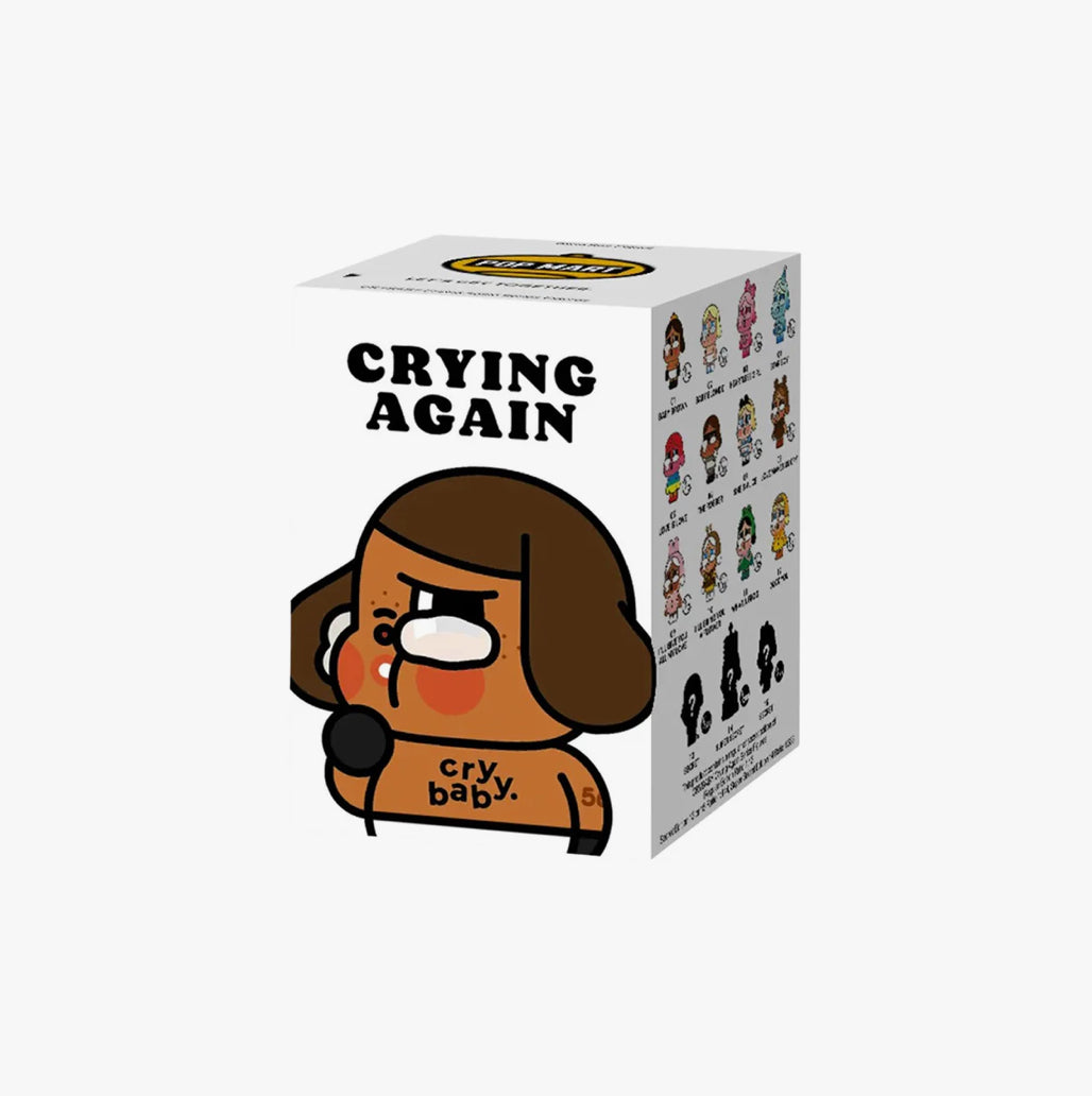 Pop Mart Crybaby Crying Again Series Figure Sealed Case (1 unit)