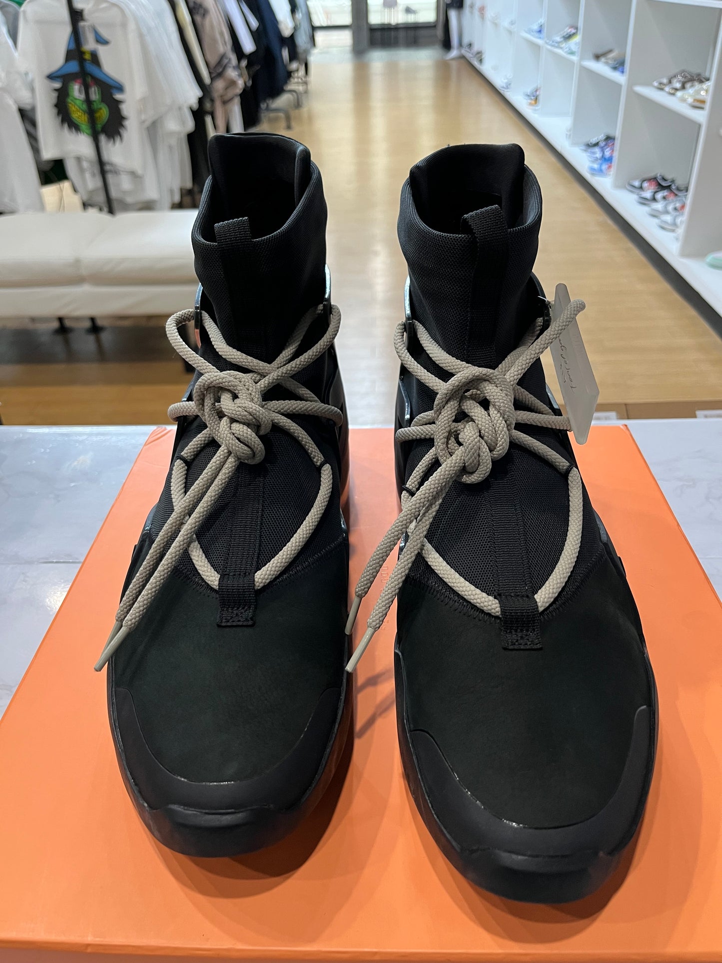 Air Fear of God 1 Triple Black PRE-OWNED