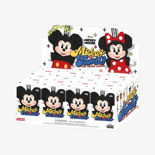 Pop Mart Disney Mickey Family Together Series Plush Keychain Sealed Case (1 UNIT))