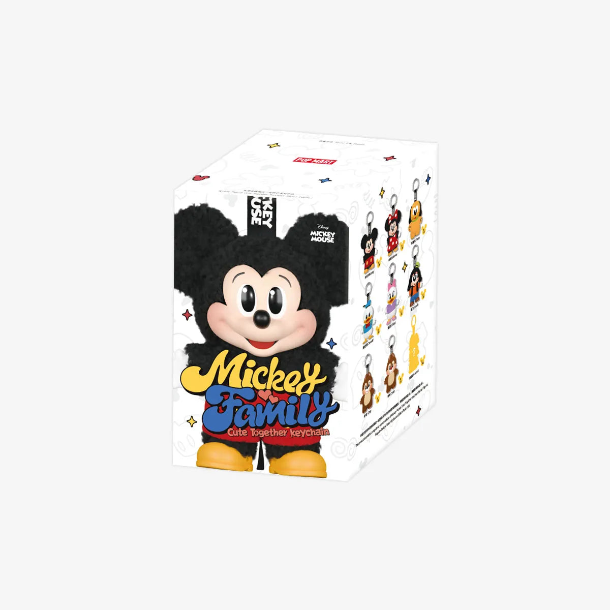 Pop Mart Disney Mickey Family Together Series Plush Keychain Sealed Case (1 UNIT))