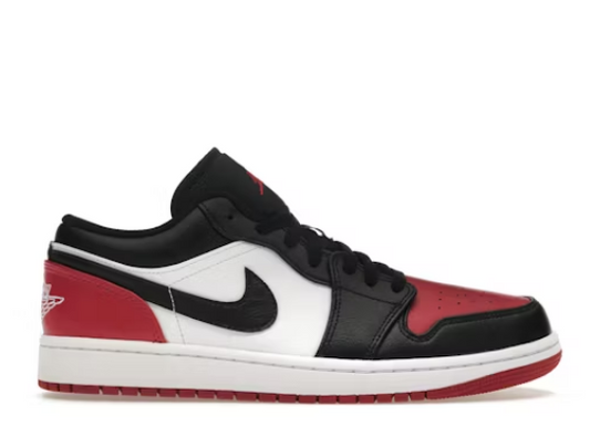 Air Jordan 1 Low GS Bred Toe 2.0