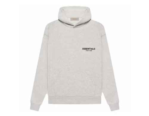 Fear of God Essentials Hoodie (SS22) Light Oatmeal