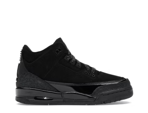 Air Jordan 3 Retro GS Black Cat 2025