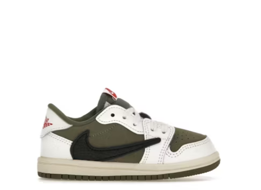 Travis Scott x Air Jordan 1 Low OG SP TD Medium Olive