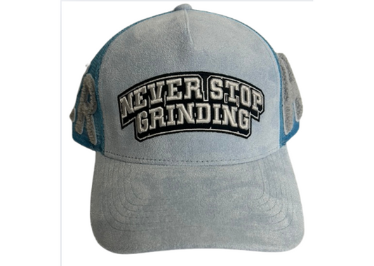 YBE Never Stop Grinding Baby Blue