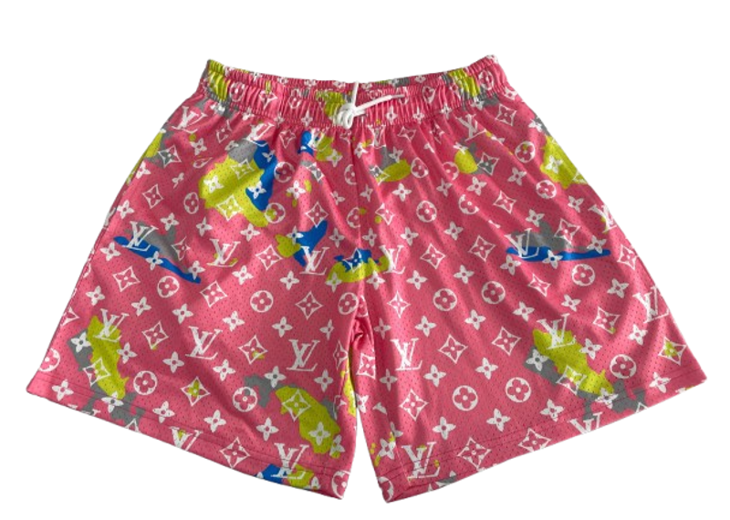 Pink Candy HEATZ Mesh Shorts