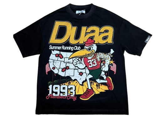 DUAA SPRINT BLK TEE SHIRT (SPRINT)