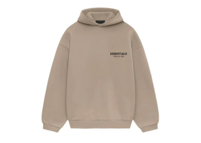 Fear of God Essentials Fleece Hoodie Desert Sand (FW24)