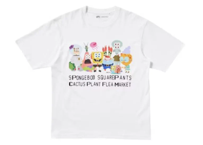 Uniqlo x CPFM Spongebob Squarepants UT Graphic II T-Shirt White