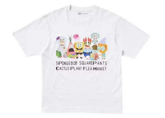 Uniqlo x CPFM Spongebob Squarepants UT Graphic II T-Shirt White