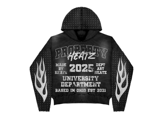 HEATZ University Dept Rhinestone Hoodie