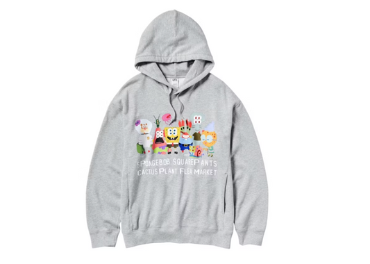 Uniqlo x CPFM Spongebob Squarepants Hoodie Gray